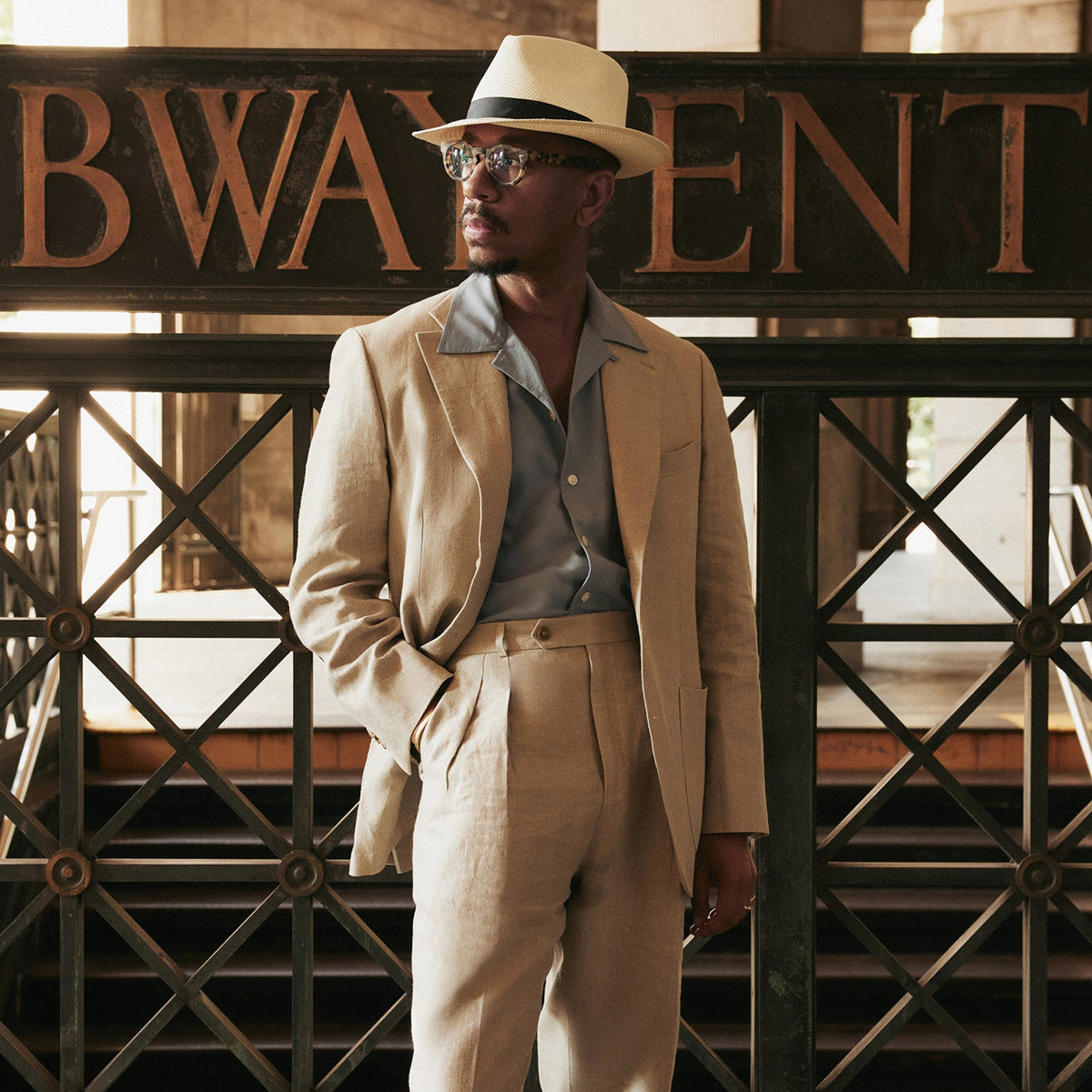 Retro Panama Fedora Natural - Stetson