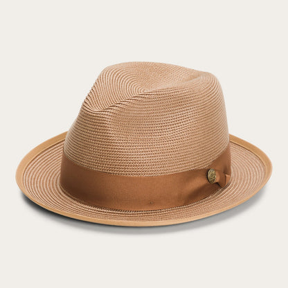Latte Milan Fedora Cognac - Stetson