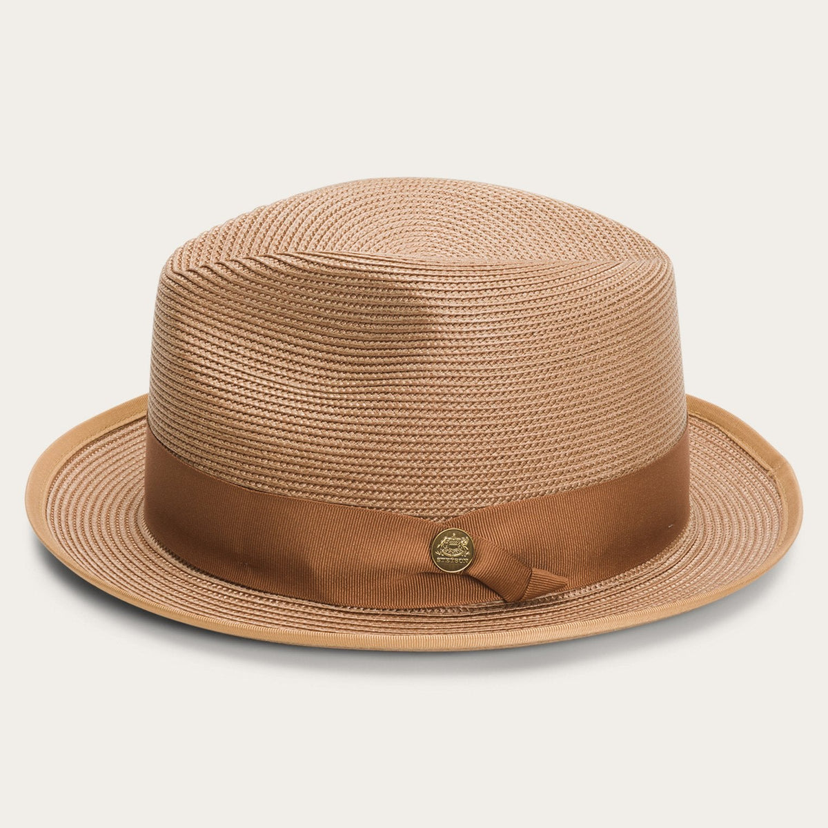 Latte Milan Fedora Cognac - Stetson