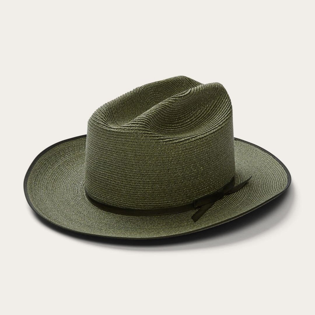 Hemp Straw Open Road Sage - Stetson