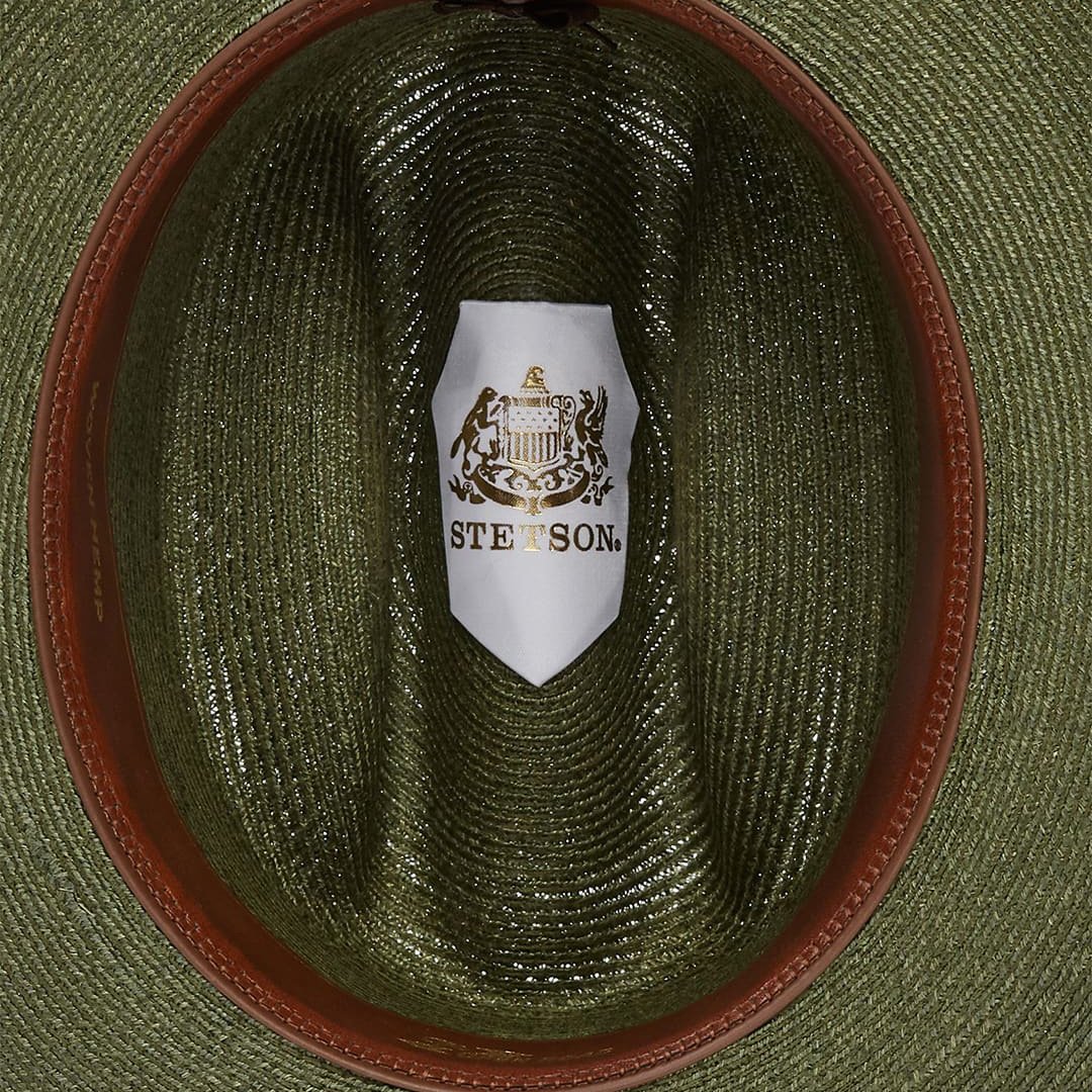 Hemp Straw Open Road Sage - Stetson