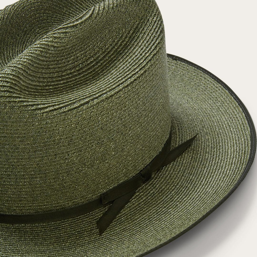 Hemp Straw Open Road Sage - Stetson