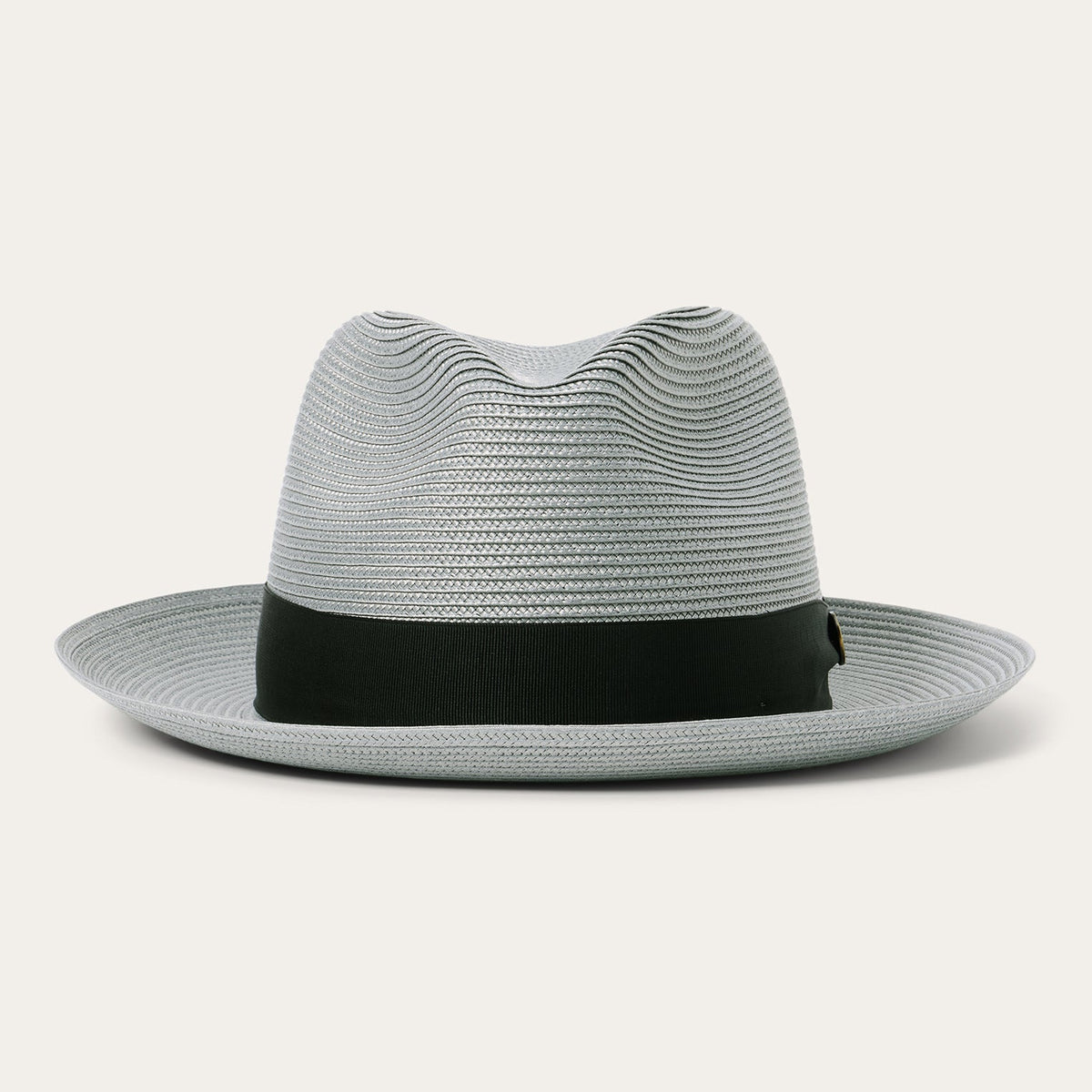 Rosebud Straw Fedora Grey - Stetson