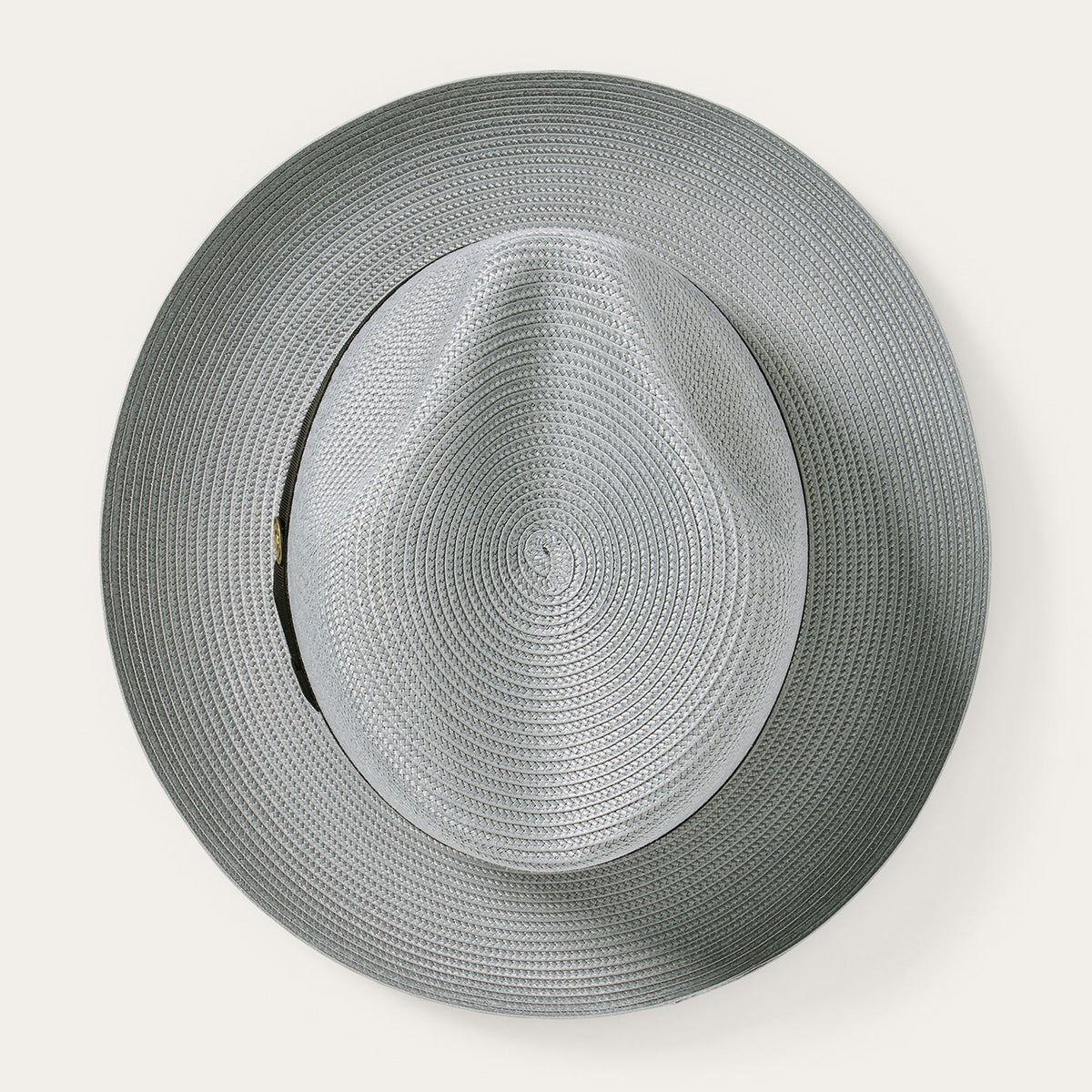 Rosebud Straw Fedora Grey - Stetson