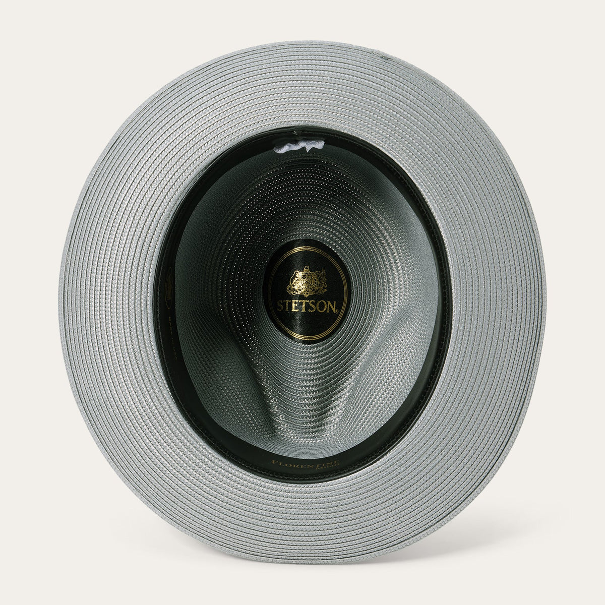 Rosebud Straw Fedora Grey - Stetson