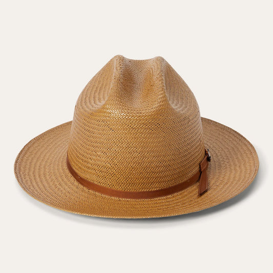 Open Road Straw Hat Cognac - Stetson
