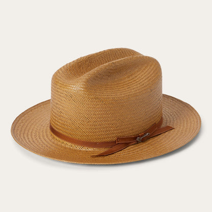 Open Road Straw Hat Cognac - Stetson