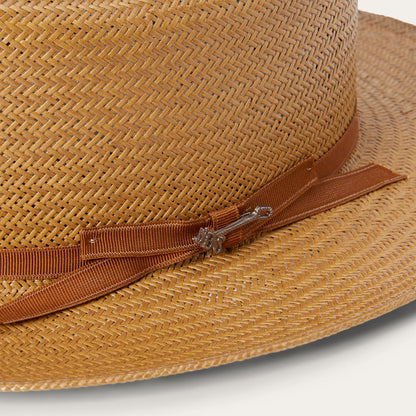 Open Road Straw Hat Cognac - Stetson