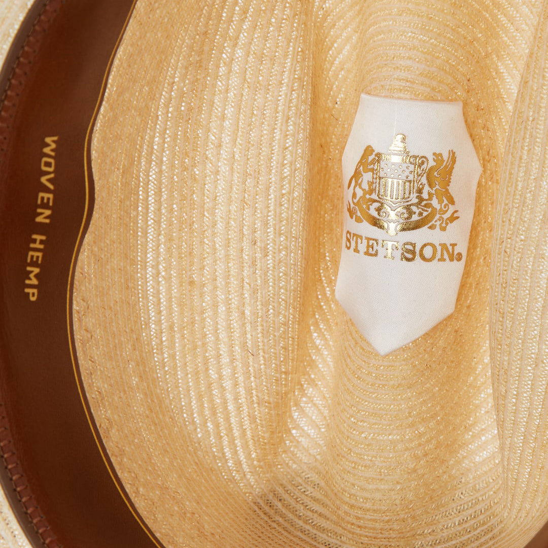 Hemp Straw Open Road Natural - Stetson