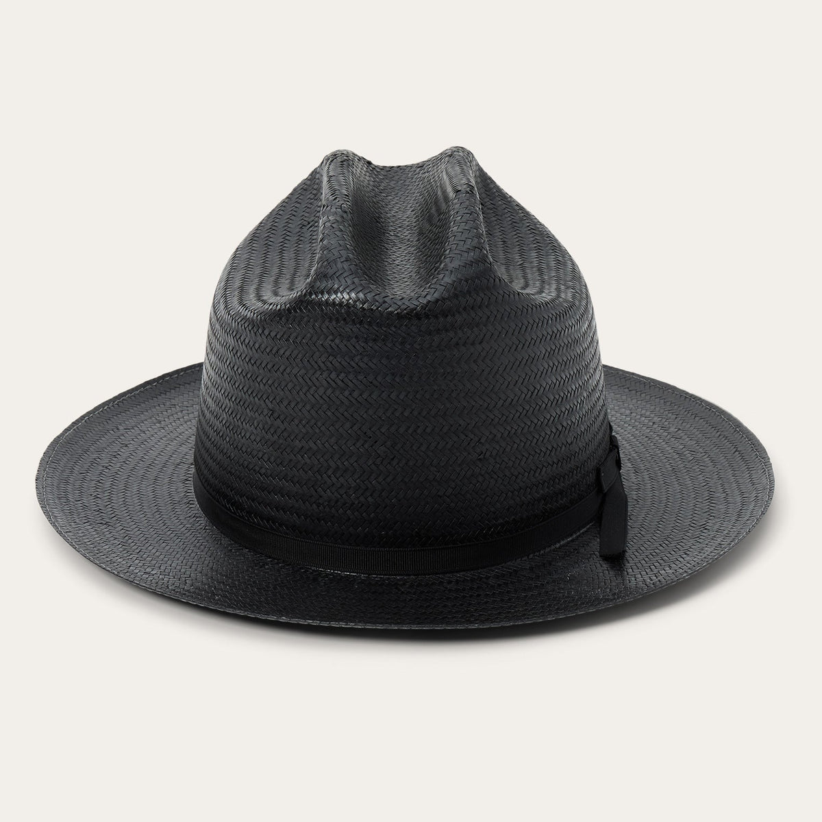 Open Road Straw Hat Black - Stetson