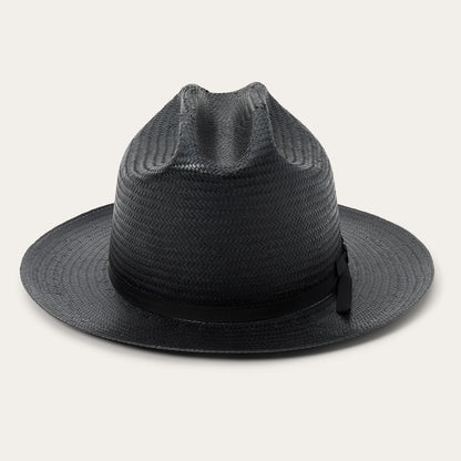 Open Road Straw Hat Black - Stetson