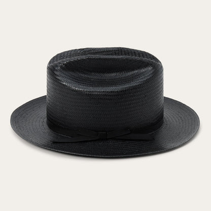 Open Road Straw Hat Black - Stetson