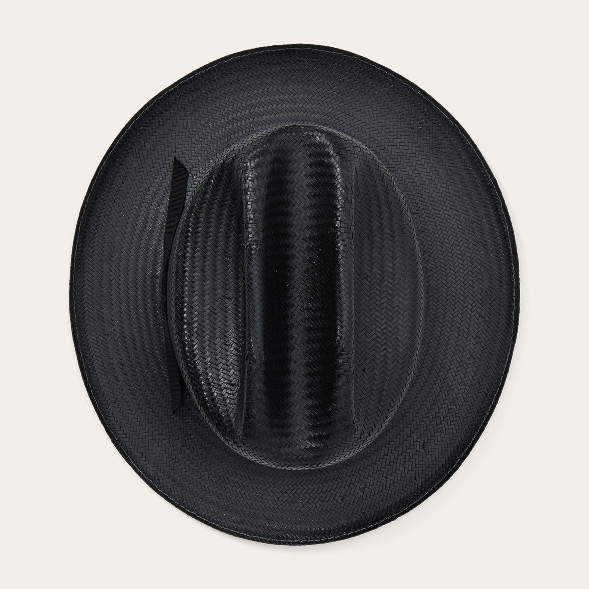 Open Road Straw Hat Black - Stetson