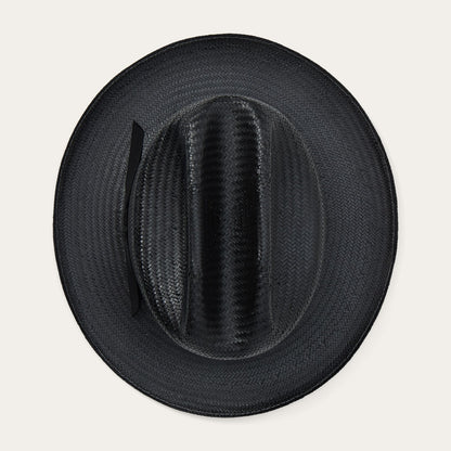 Open Road Straw Hat Black - Stetson