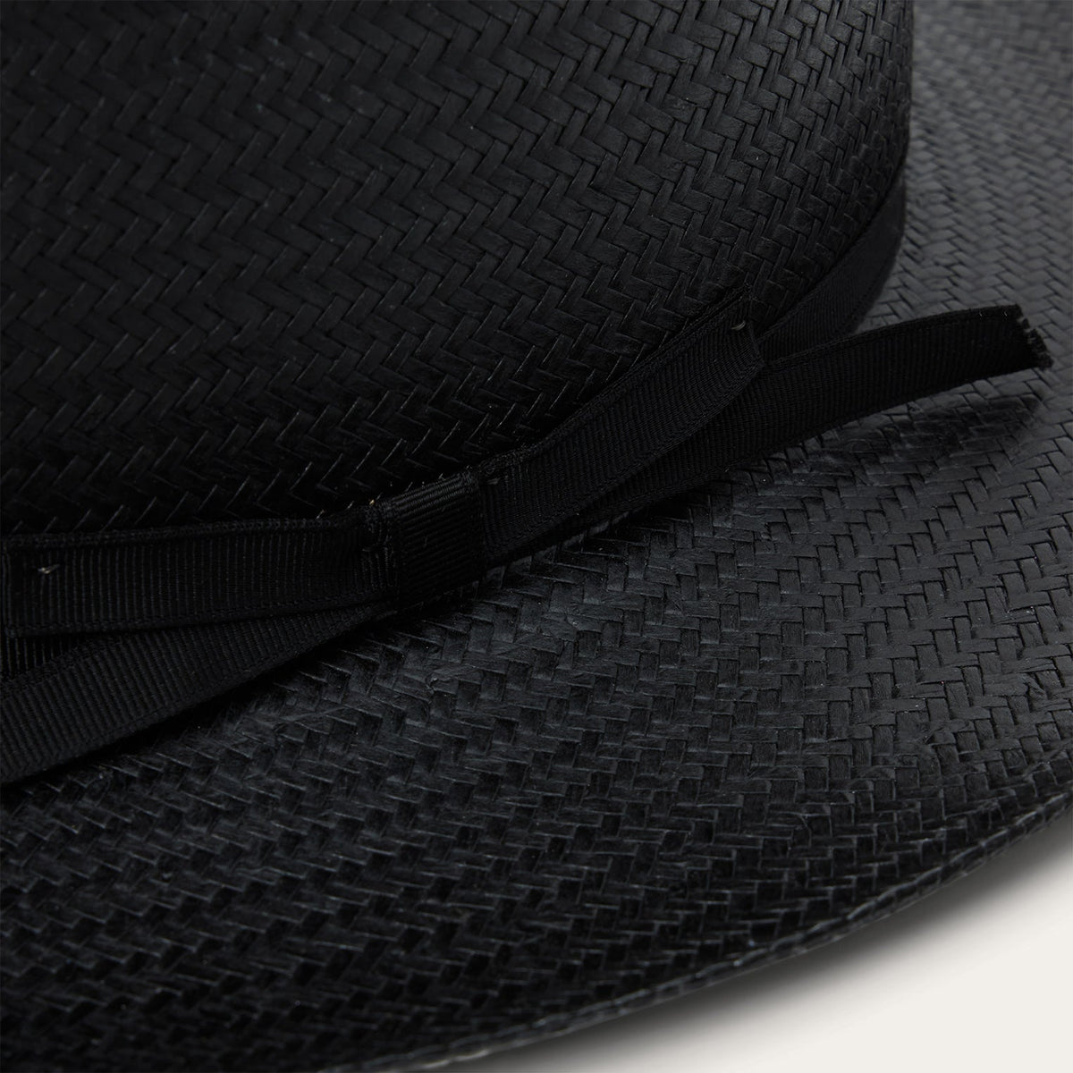 Open Road Straw Hat Black - Stetson
