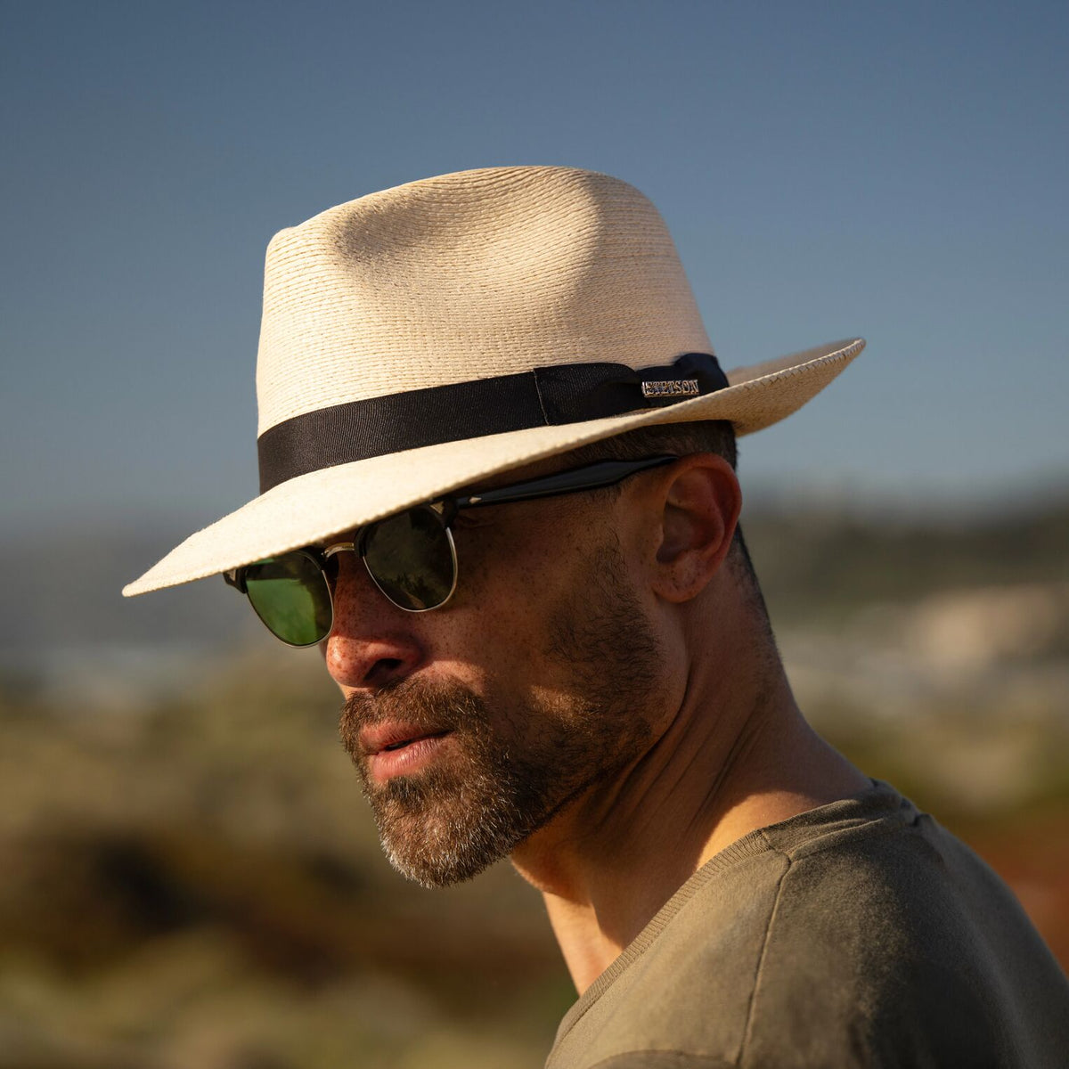 Rushmore Palm Fedora Natural - Stetson