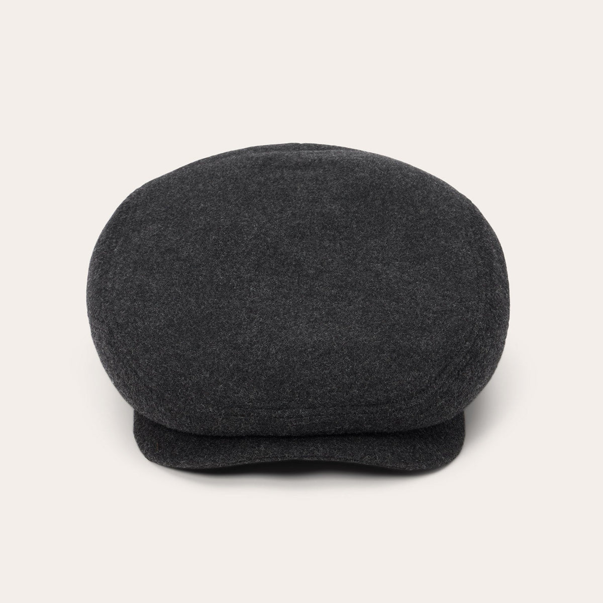 Wool Cashmere Driver Cap Anthra Melange - Stetson