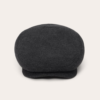 Wool Cashmere Driver Cap Anthra Melange - Stetson