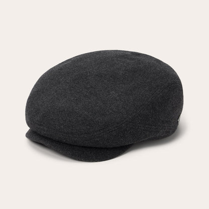 Wool Cashmere Driver Cap Anthra Melange - Stetson