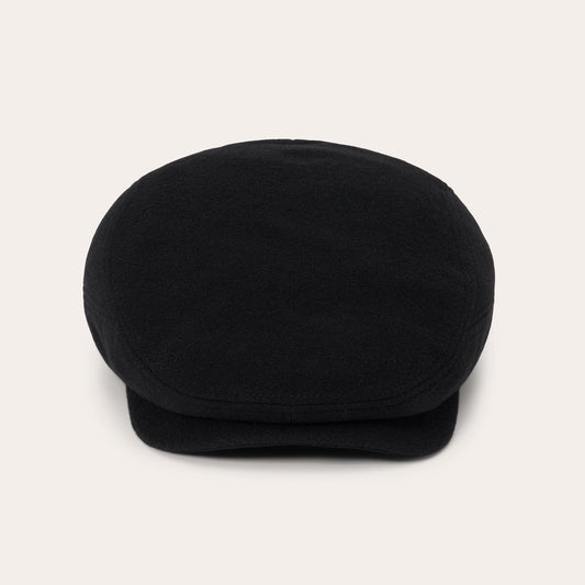 Wool Cashmere Driver Cap Black - Stetson