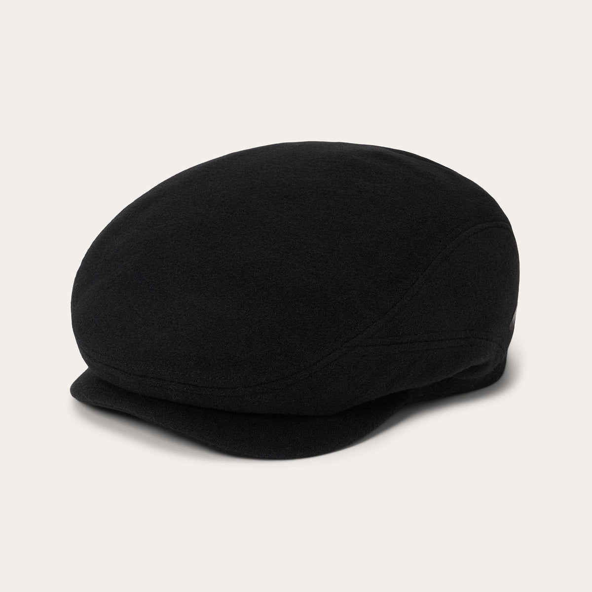 Wool Cashmere Driver Cap Black - Stetson