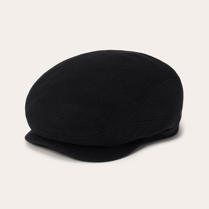 Wool Cashmere Driver Cap Black - Stetson