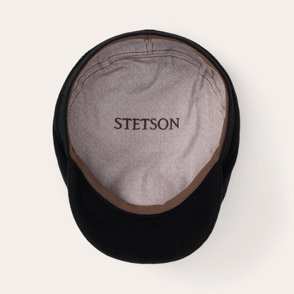Wool Cashmere Driver Cap Black - Stetson