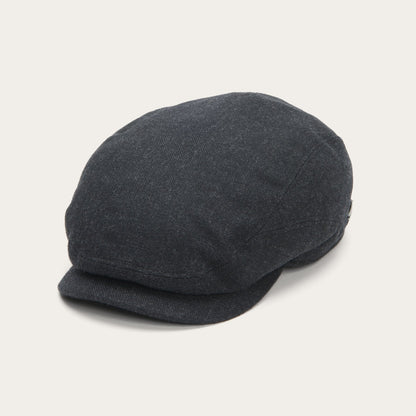 Virgin Wool & Cashmere Driver Cap Grey - Stetson