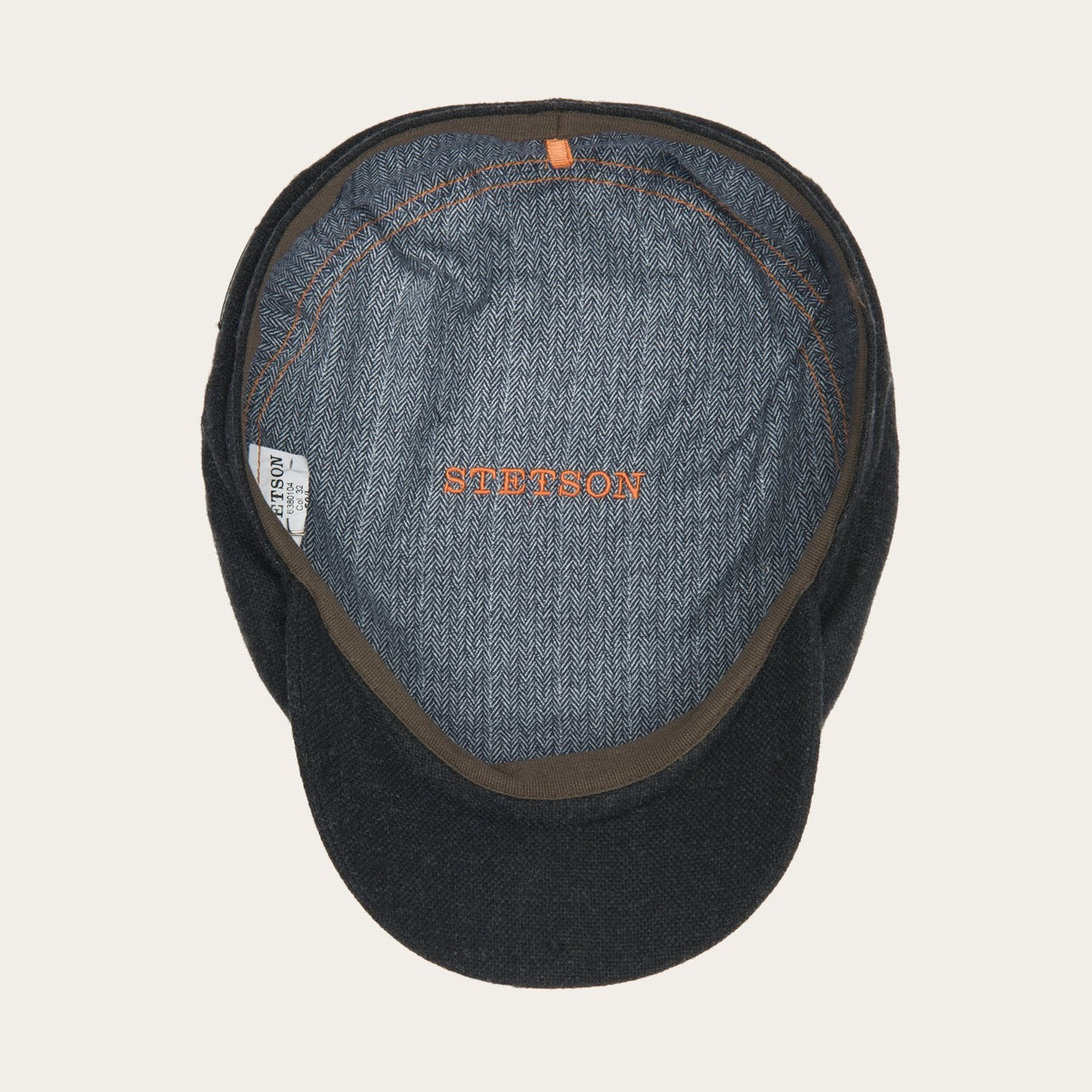 Virgin Wool & Cashmere Driver Cap Grey - Stetson