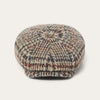 Beige/Red/Herringbone