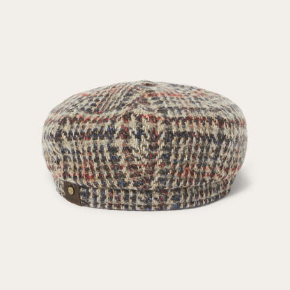 Virgin Wool Hatteras Beige/Red/Herringbone - Stetson