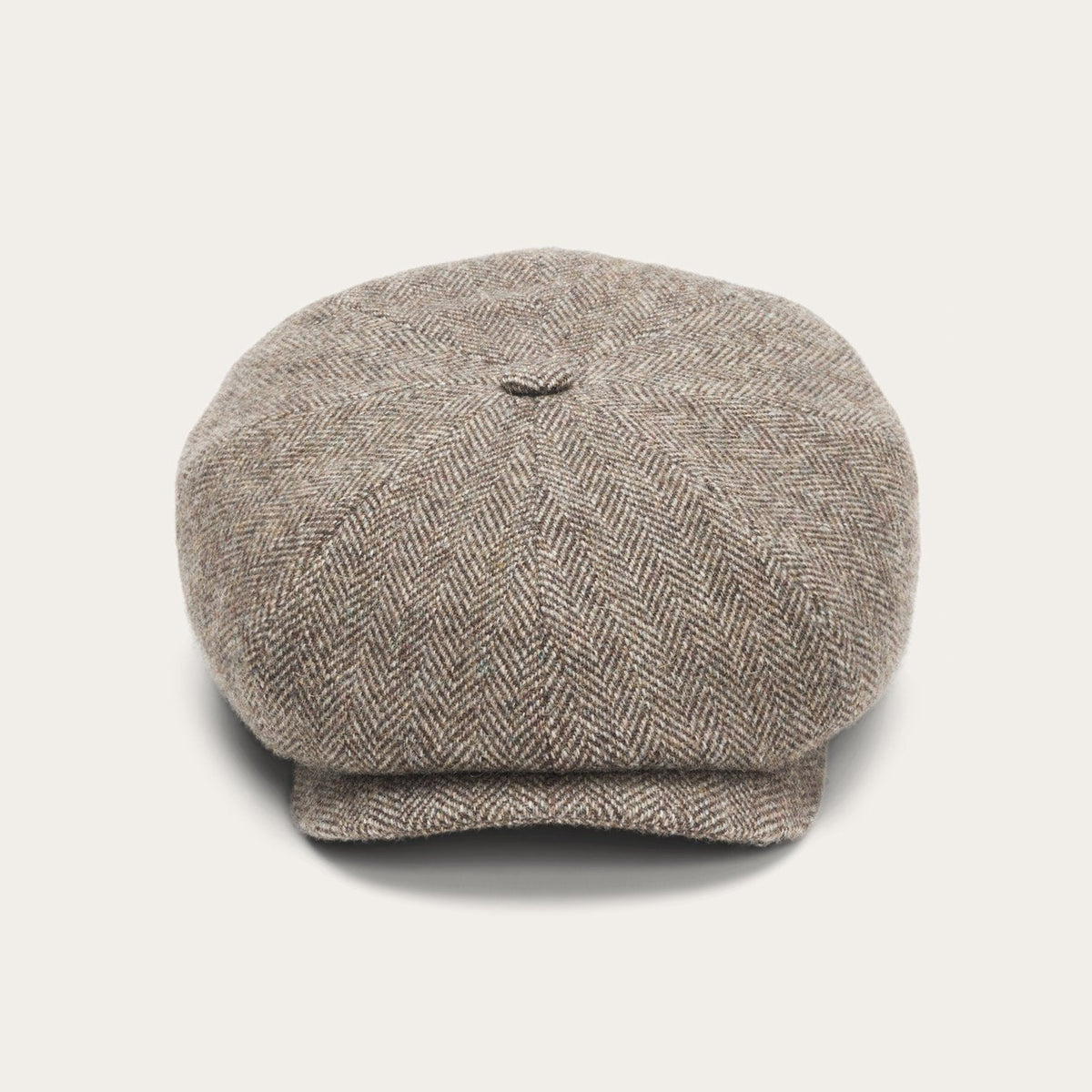 Wool Herringbone Hatteras Grey Herringbone - Stetson