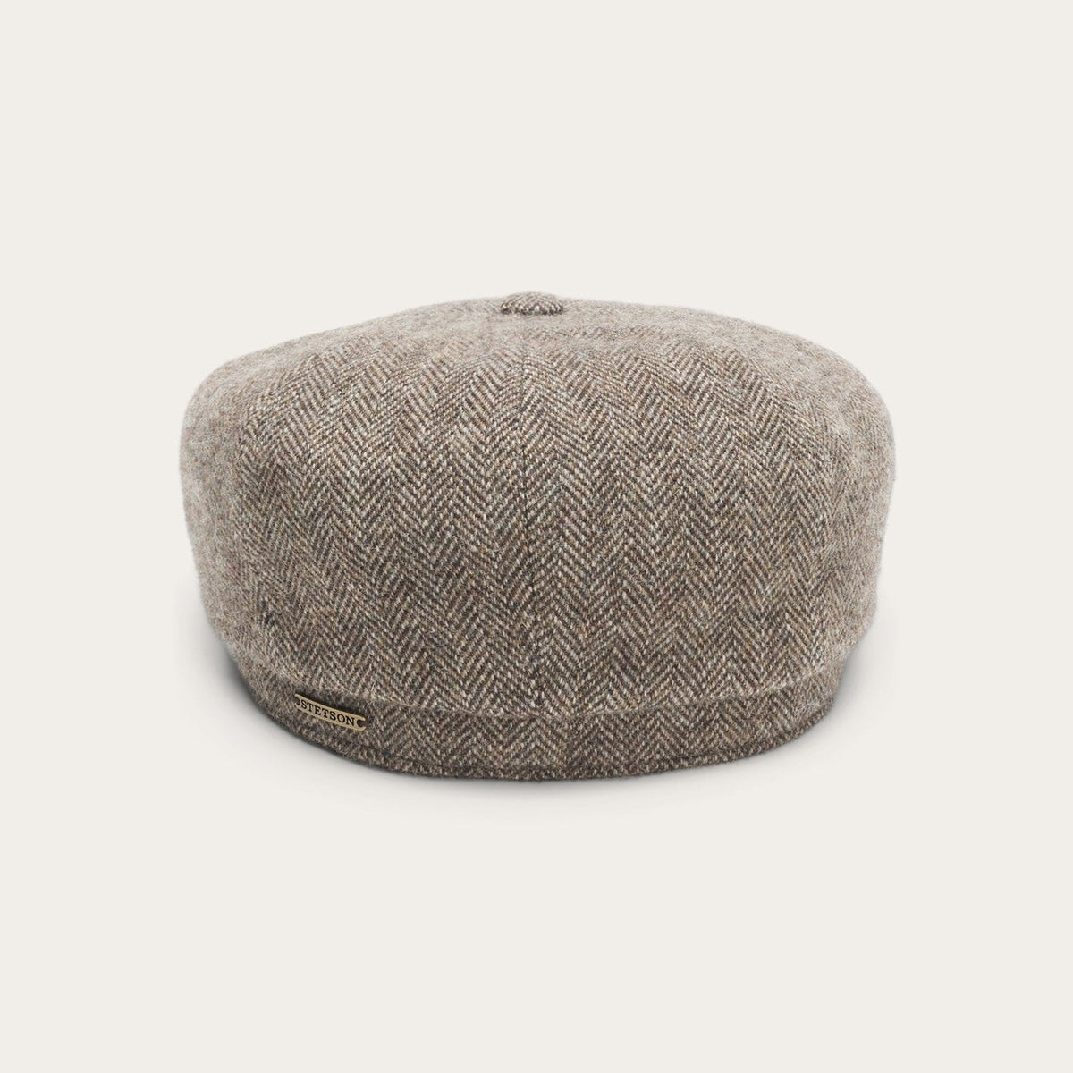 Wool Herringbone Hatteras Grey Herringbone - Stetson