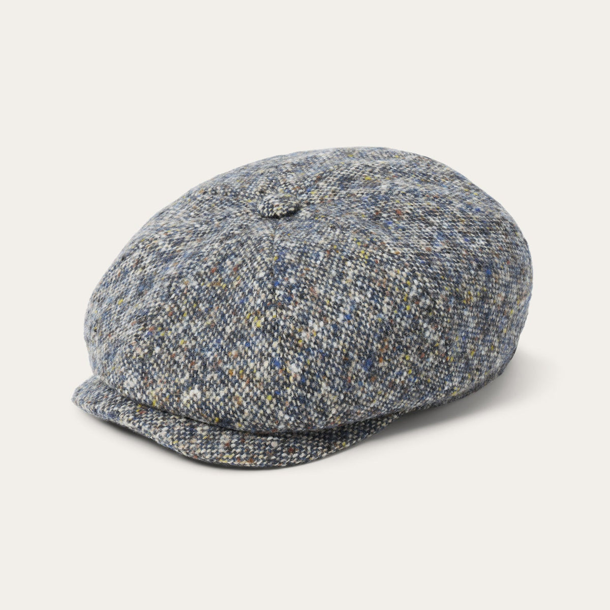Wool Donegal Hatteras Blue/Beige - Stetson