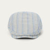 Beige Blue Stripe