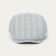 Beige Blue Stripe