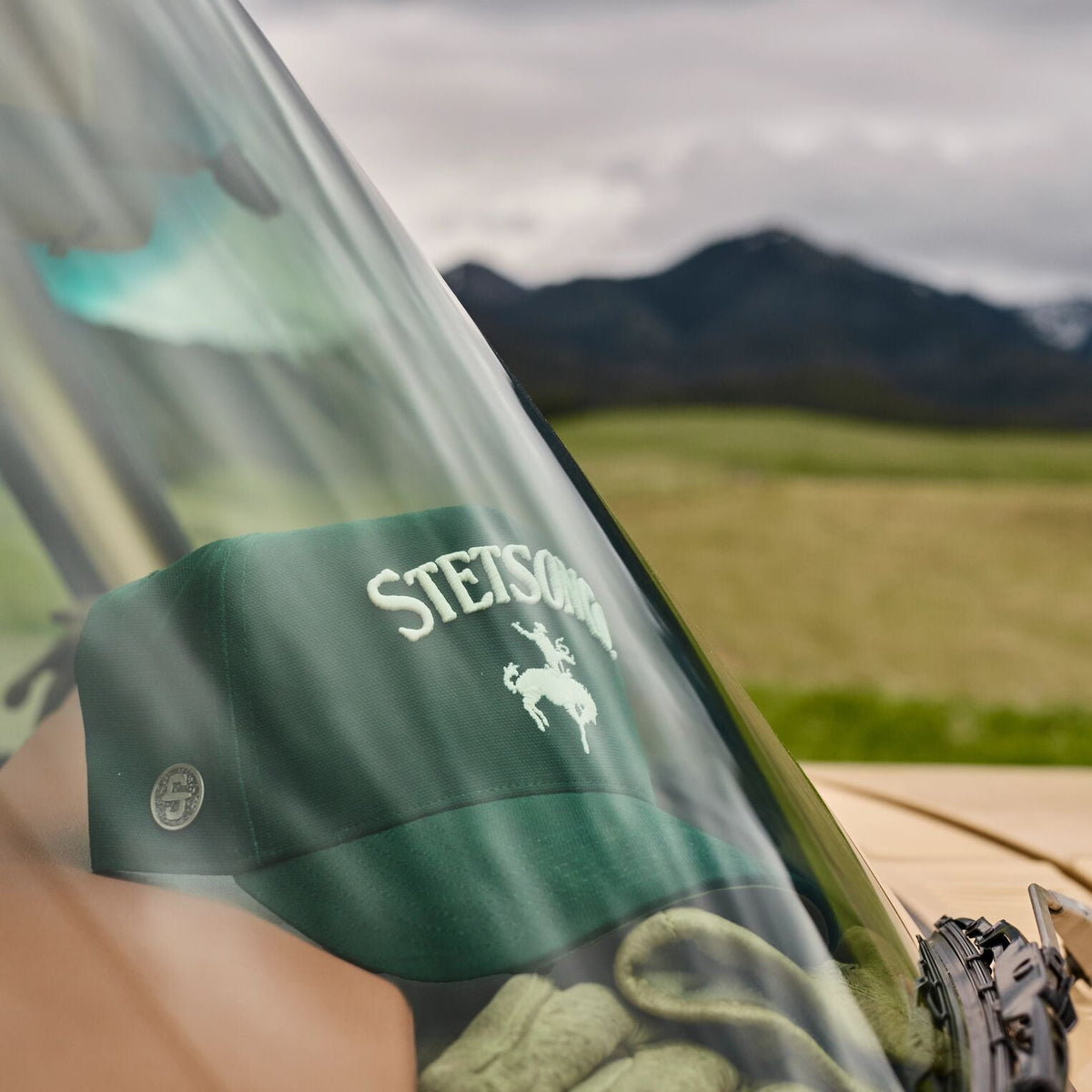 Canvas Rider Trucker Hat Hunter - Stetson