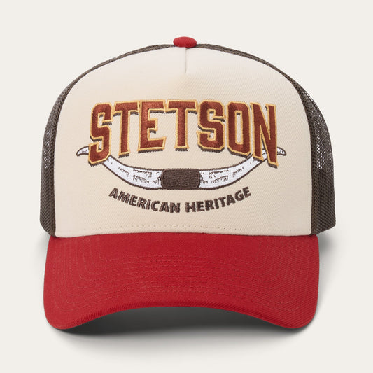 Longhorn Mount Trucker Tan - Stetson
