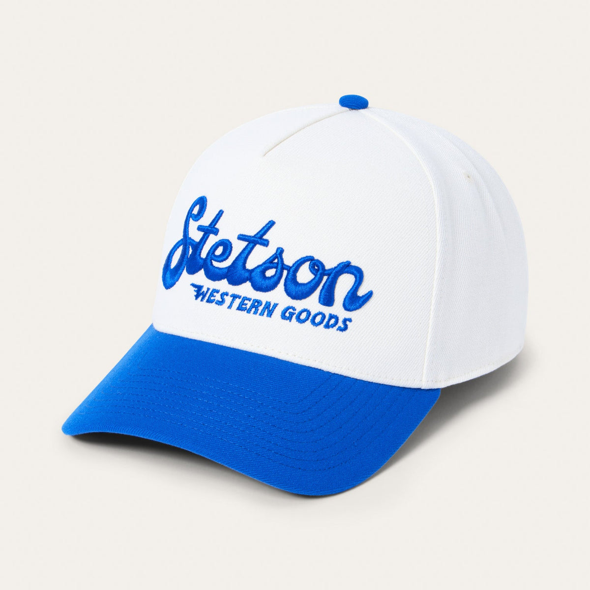 Stetson Retro Trucker Hat White / Blue - Stetson