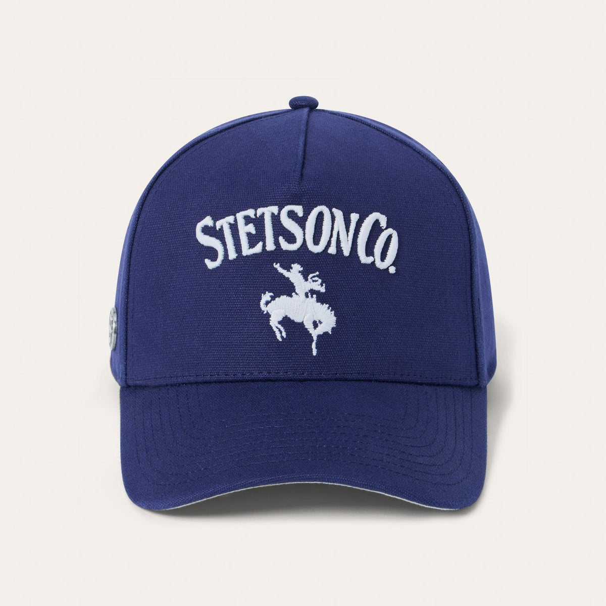 Canvas Rider Trucker Hat Navy - Stetson
