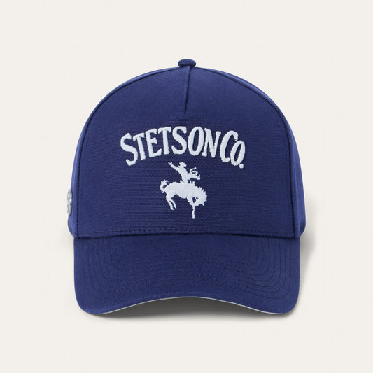 Canvas Rider Trucker Hat Navy - Stetson