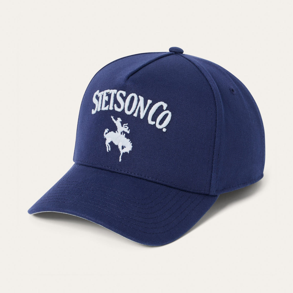 Canvas Rider Trucker Hat Navy - Stetson