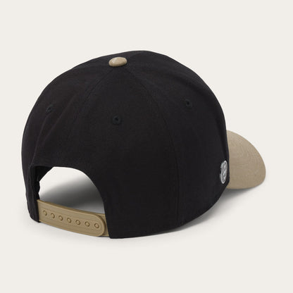 Canvas Rider Trucker Hat Black / Tan - Stetson
