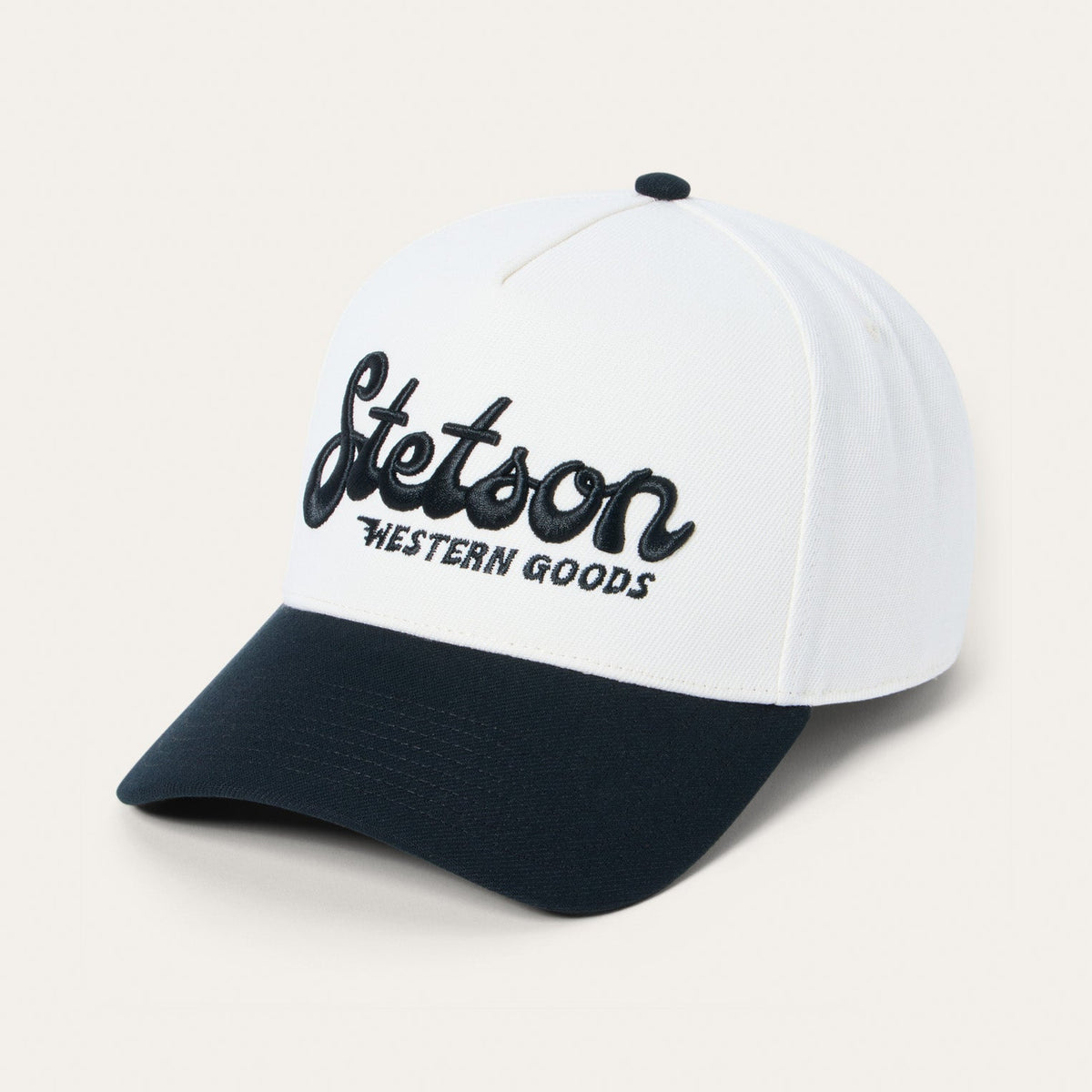 Stetson Retro Trucker Hat White / Black - Stetson