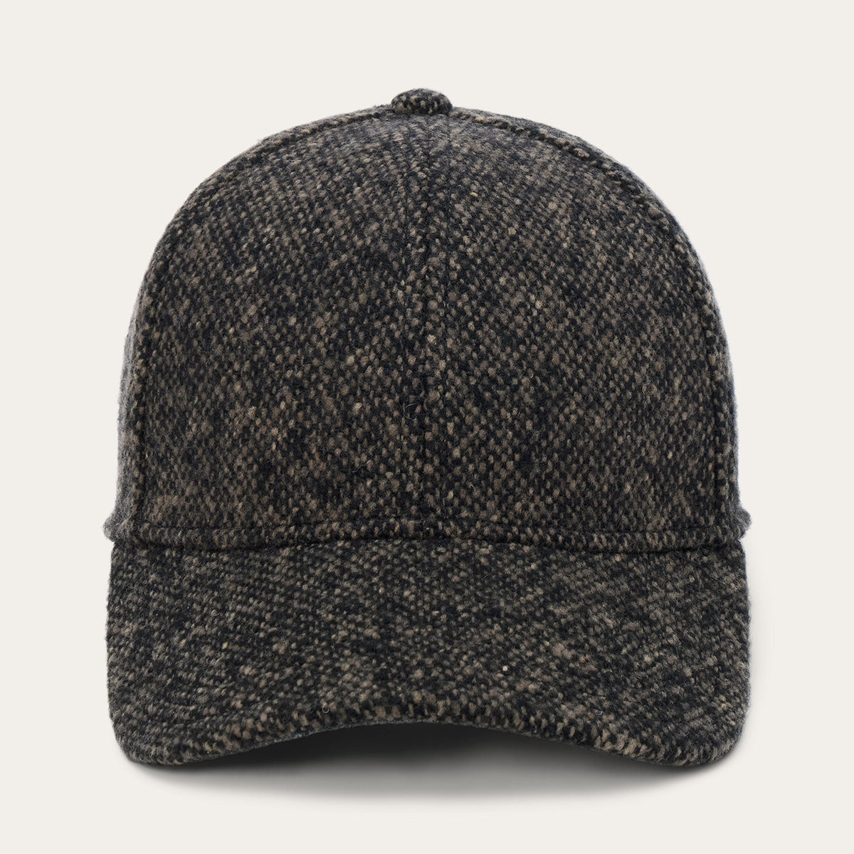 Donegal Wool Baseball Cap Black/Mud - Stetson