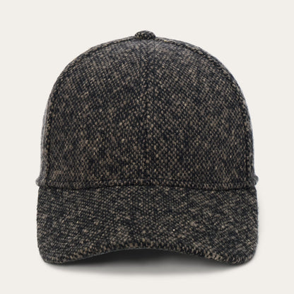 Donegal Wool Baseball Cap Black/Mud - Stetson