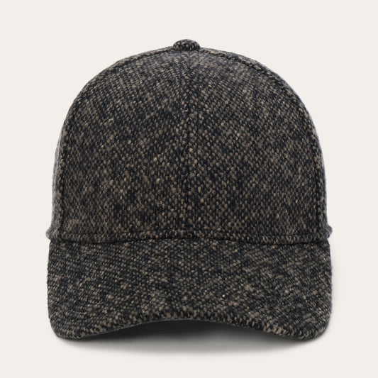 Donegal Wool Baseball Cap Black/Mud - Stetson