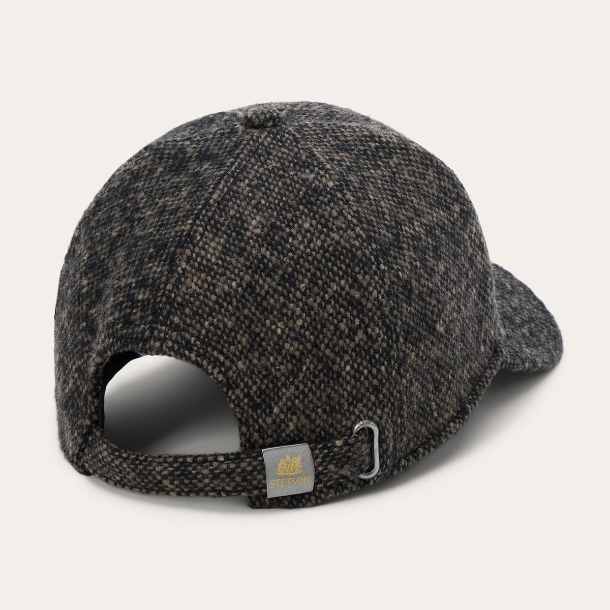 Donegal Wool Baseball Cap Black/Mud - Stetson