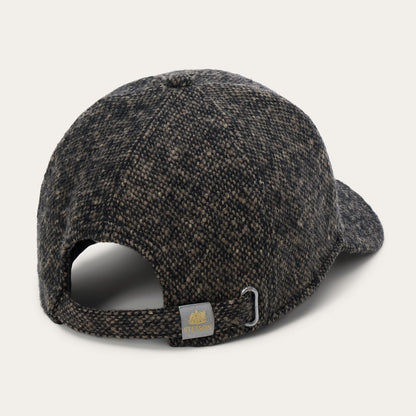 Donegal Wool Baseball Cap Black/Mud - Stetson