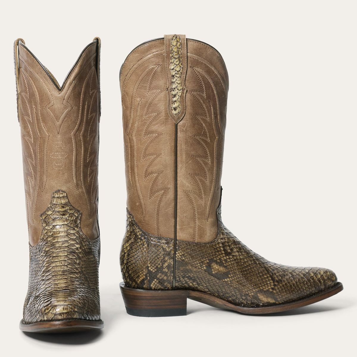 Wild Bill Python Boots Brown - Stetson